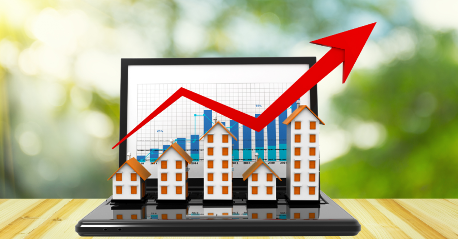 Inflation vs housing prices.