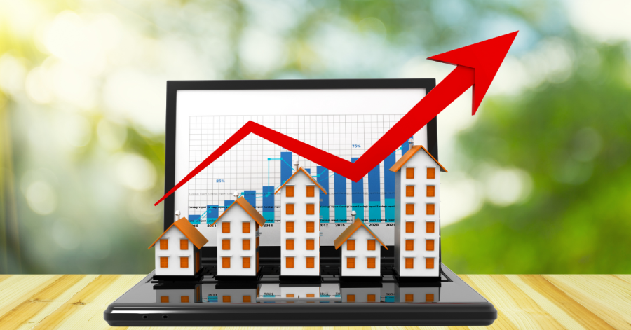 Inflation vs housing prices. 